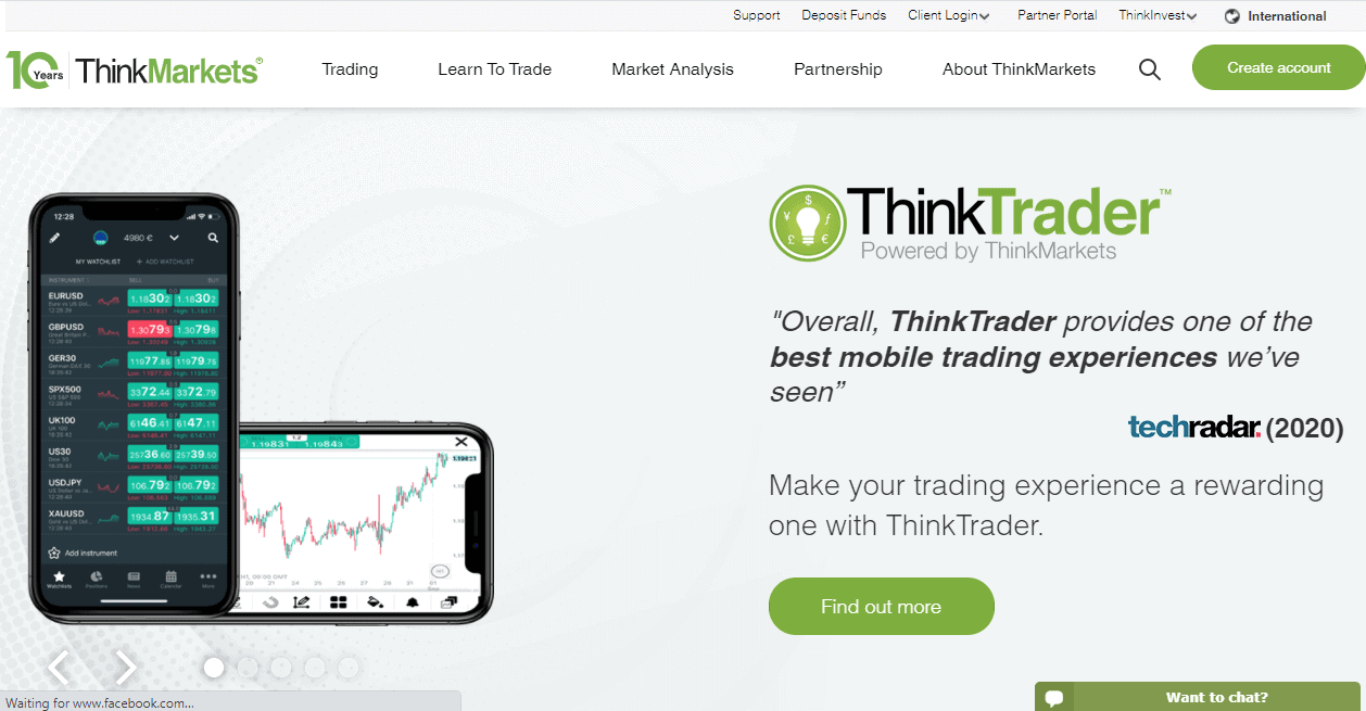 ThinkMarkets review