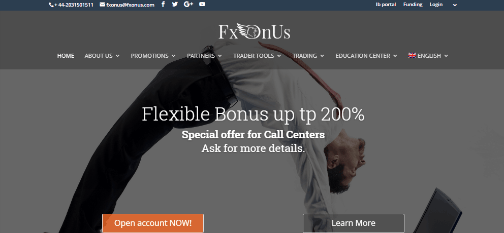 Đánh giá sàn FxOnUs