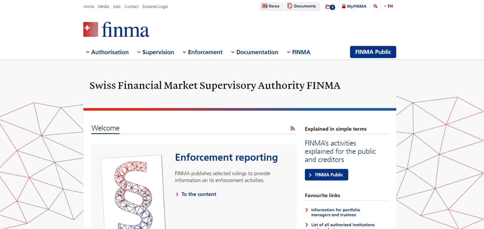 FINMA Website