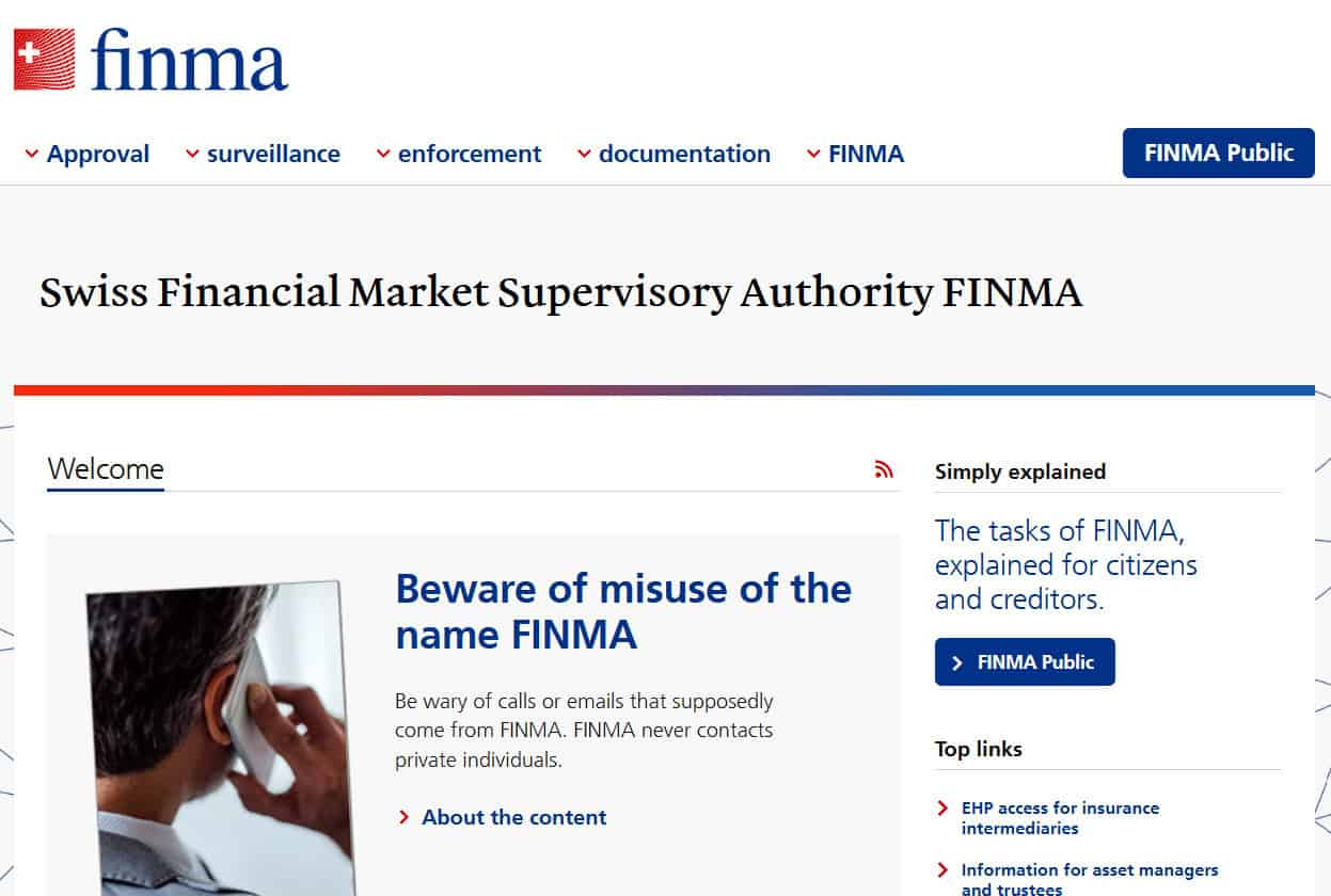 Swiss Regulation Review