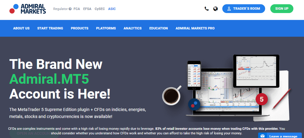 Admiral Markets Review(2022) A Scam or Legit Forex Broker☑️