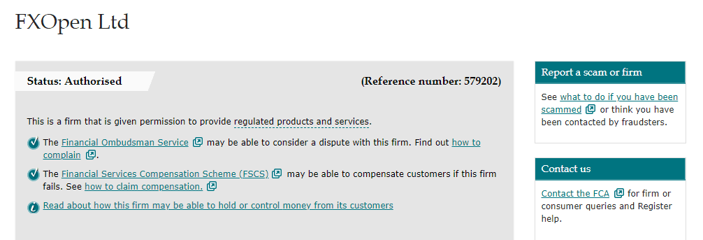 FXOpen Review License FXOpen Review License