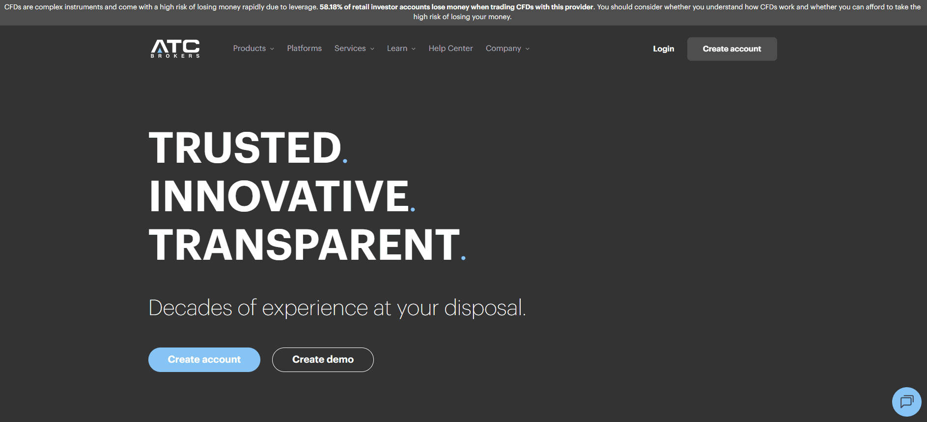 ATC Brokers Website Review