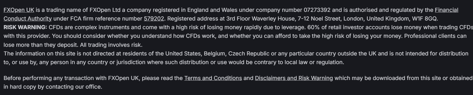 FXOpen License Review