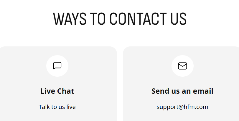 HFM Customer Support Review
