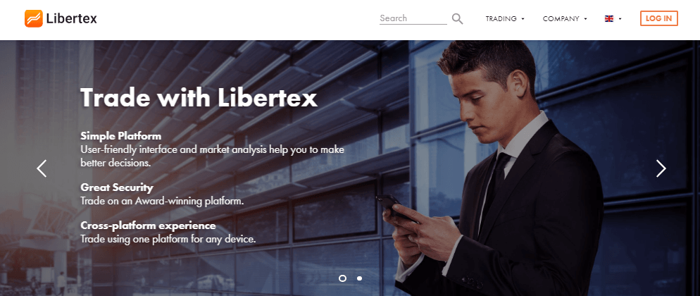 Libertex Website