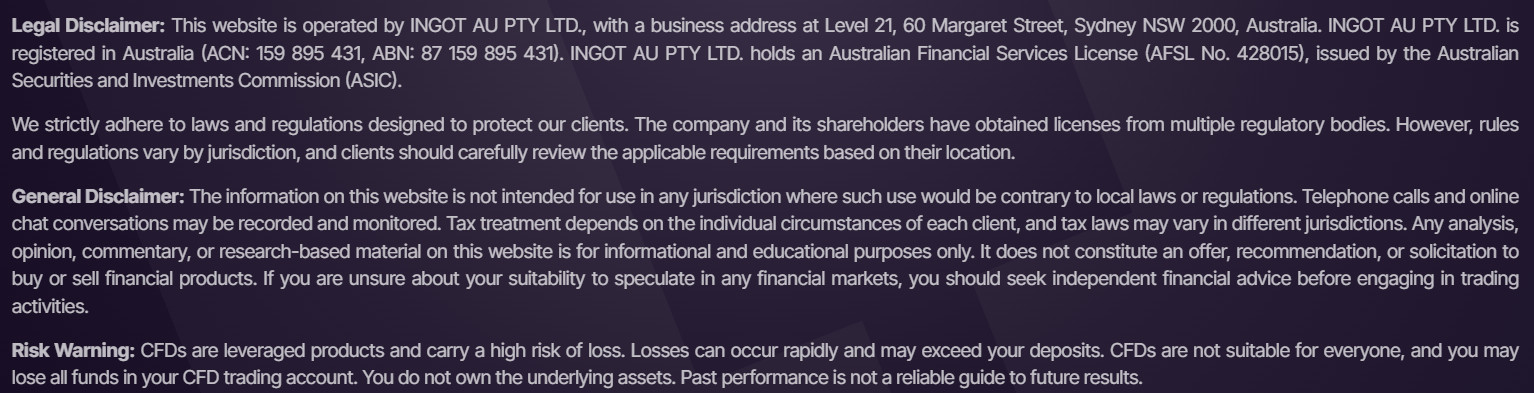 INGOT License Review