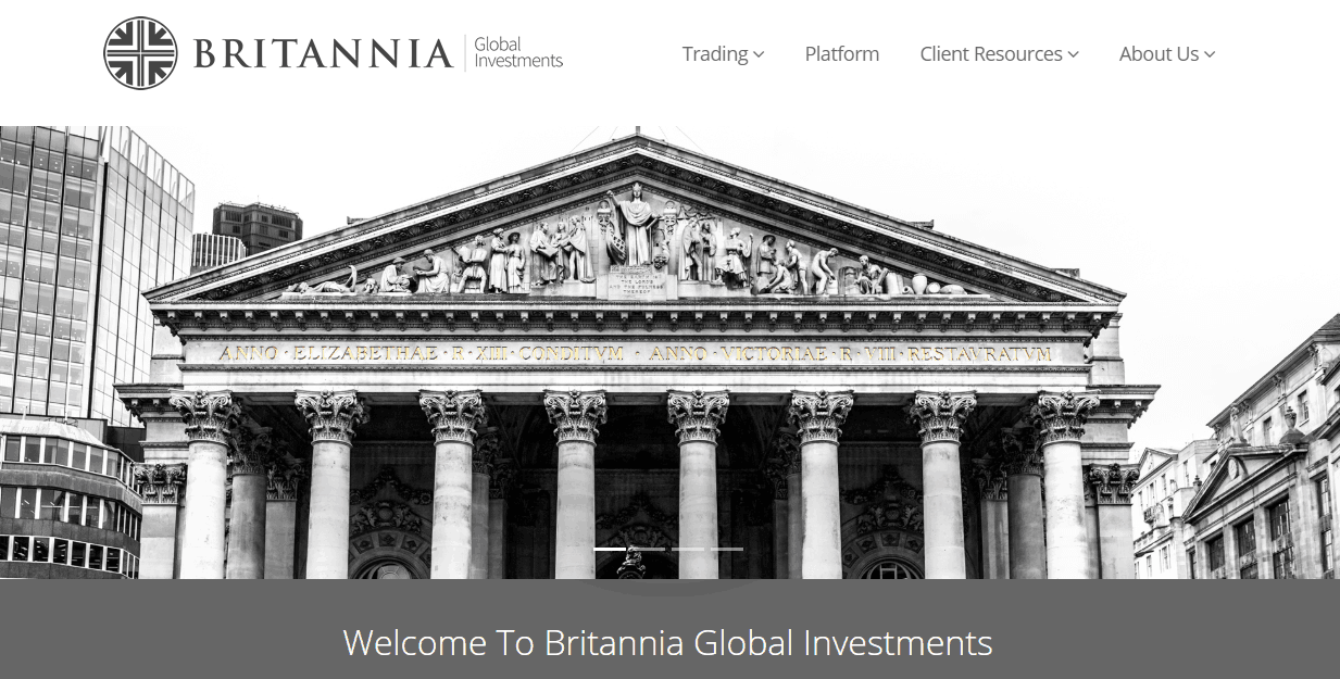 Britannia Global Investments website