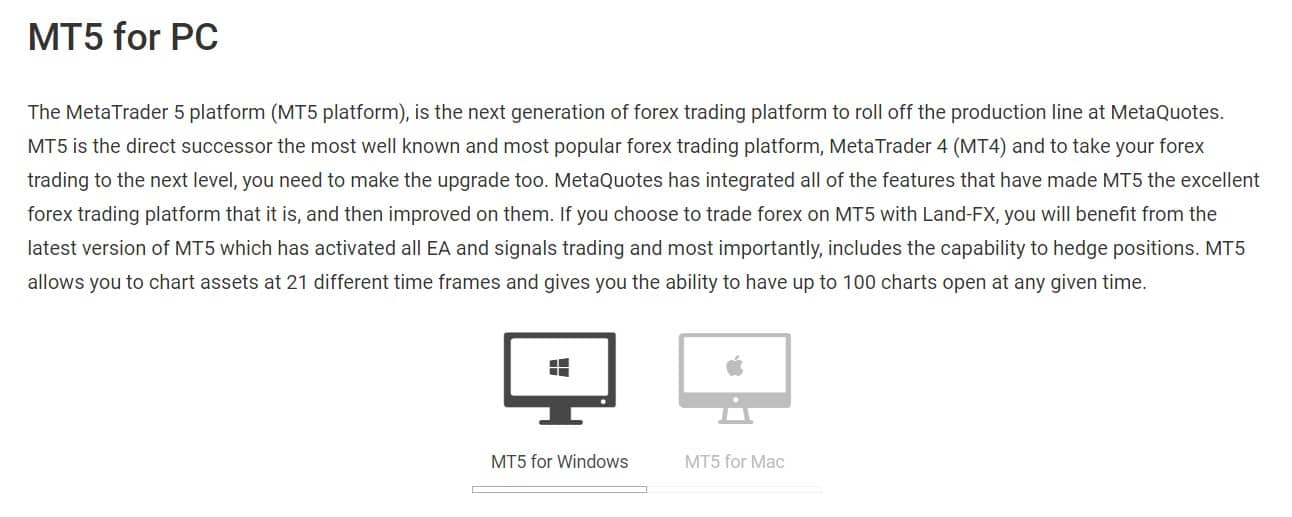 Land FX Platform