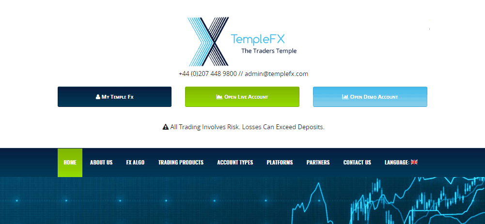 TempleFX Website