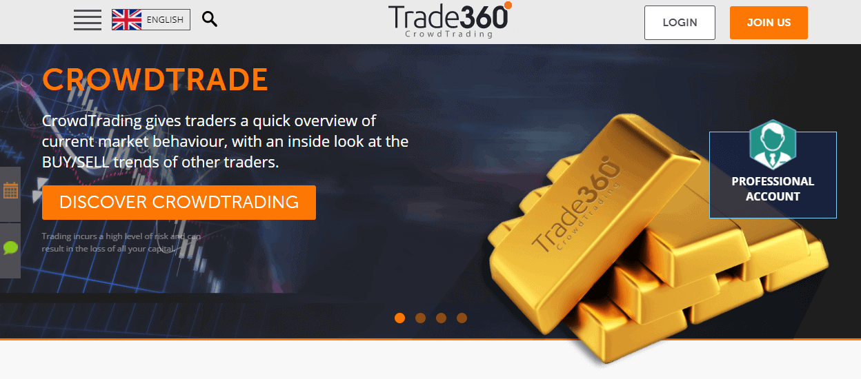 Trade360 website