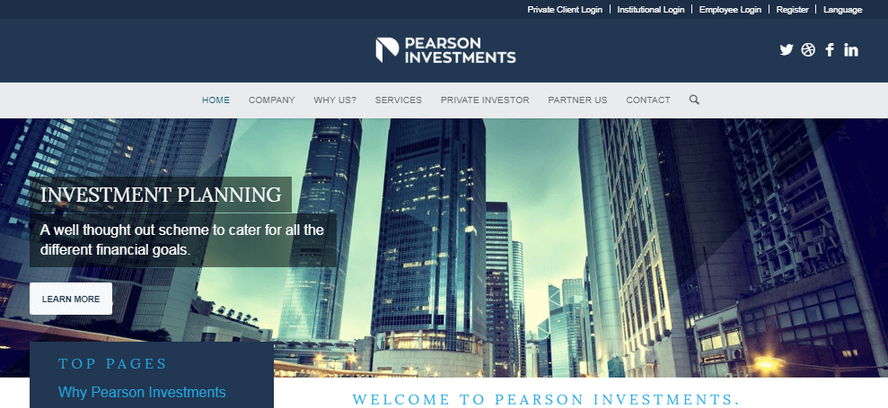 Pearson Investments Review