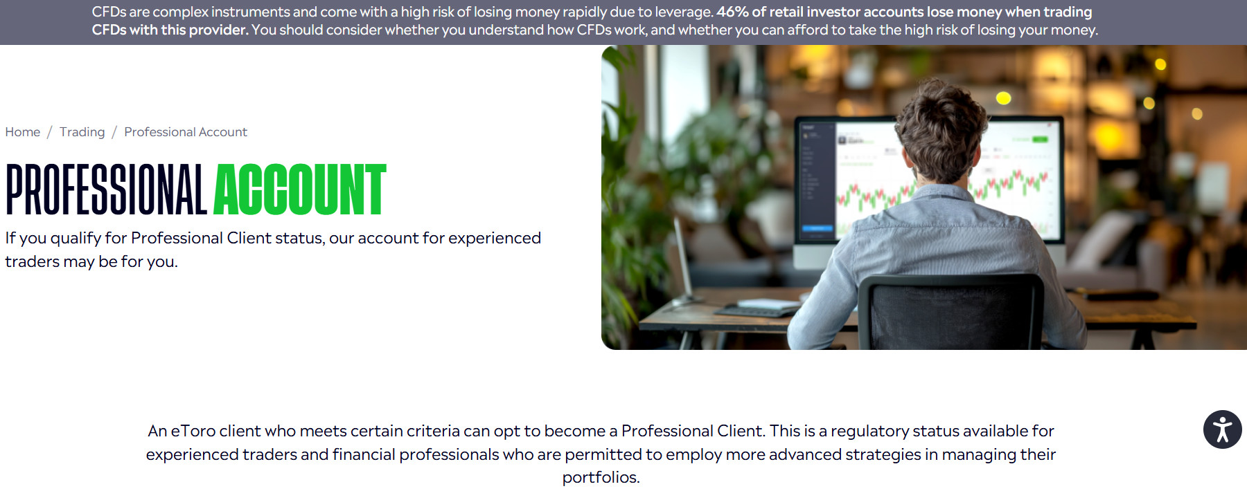 eToro Accounts Review