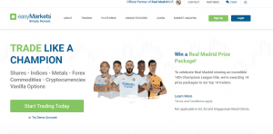 easyMarkets - official website