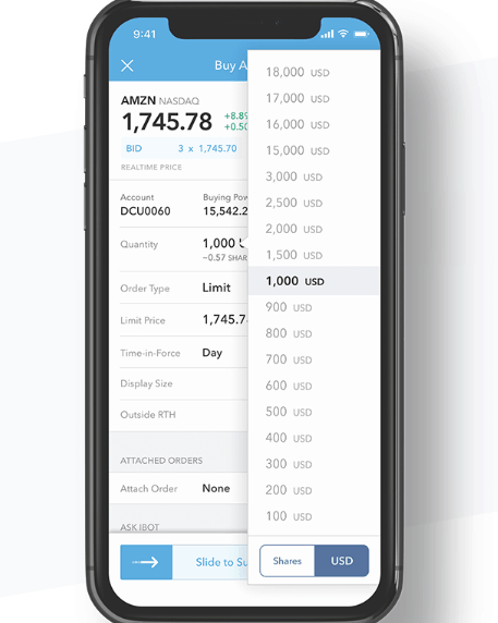 IBKR mobile trading