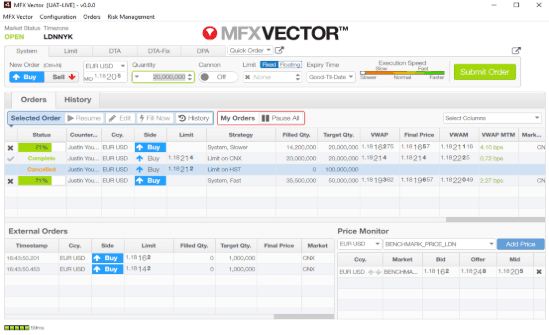 MahiFX platfrom MFXVector