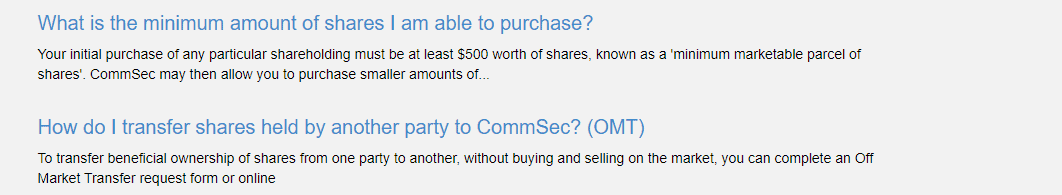 CommSec money transactions