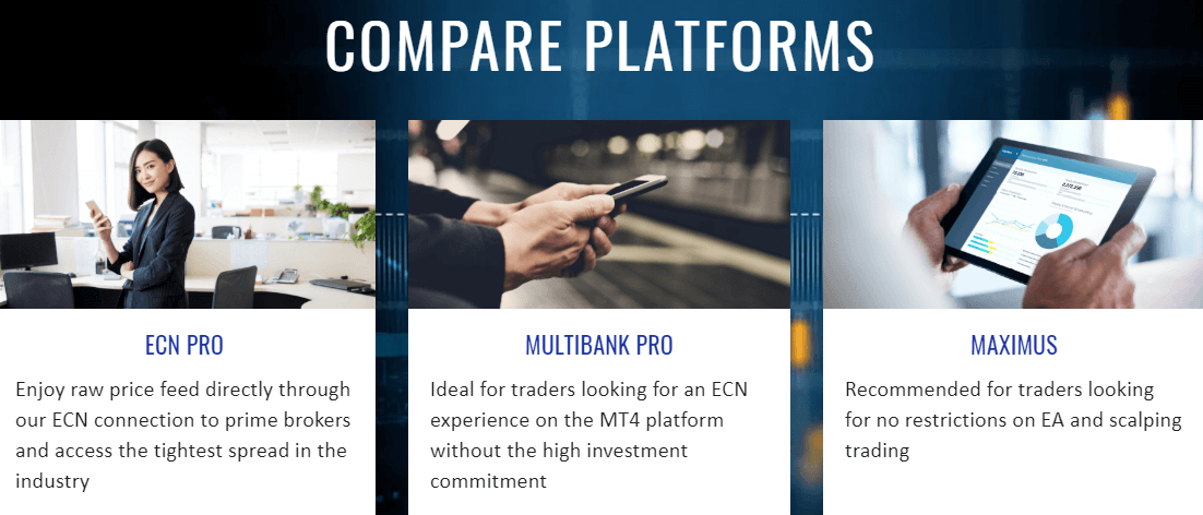 MultiBank Exchange Group platforms