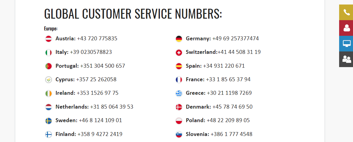 MultiBank Exchange Group support