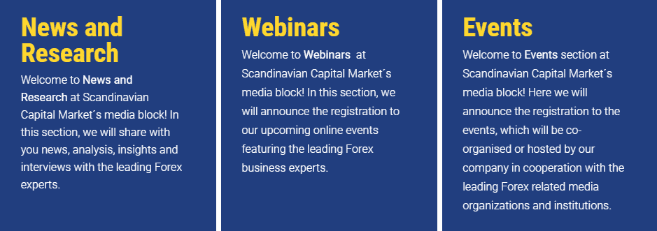 Scandinavian Capital Markets learning