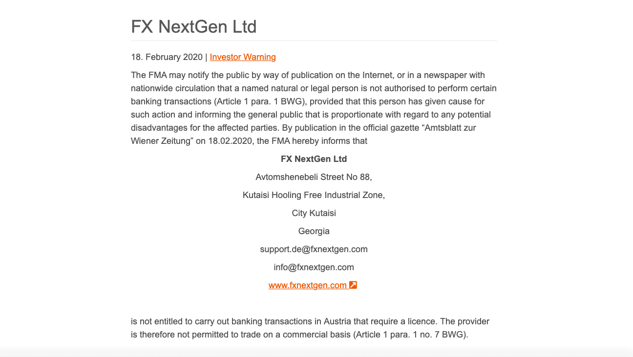 Fx NextGen Review (2022) Is it a Scam or Legit Broker ☑️