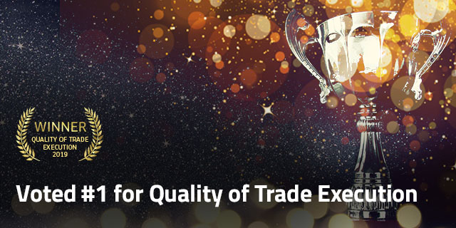 Award - Best for Quality of Trade Execution 2019