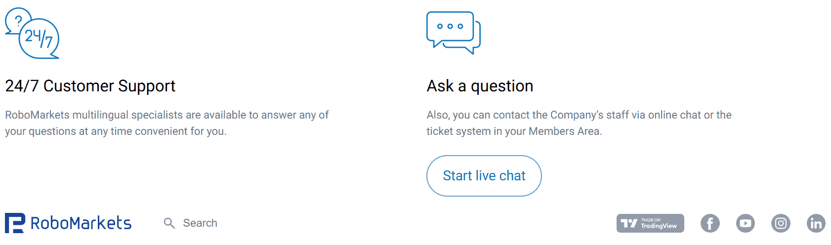 RoboMarkets Support Review