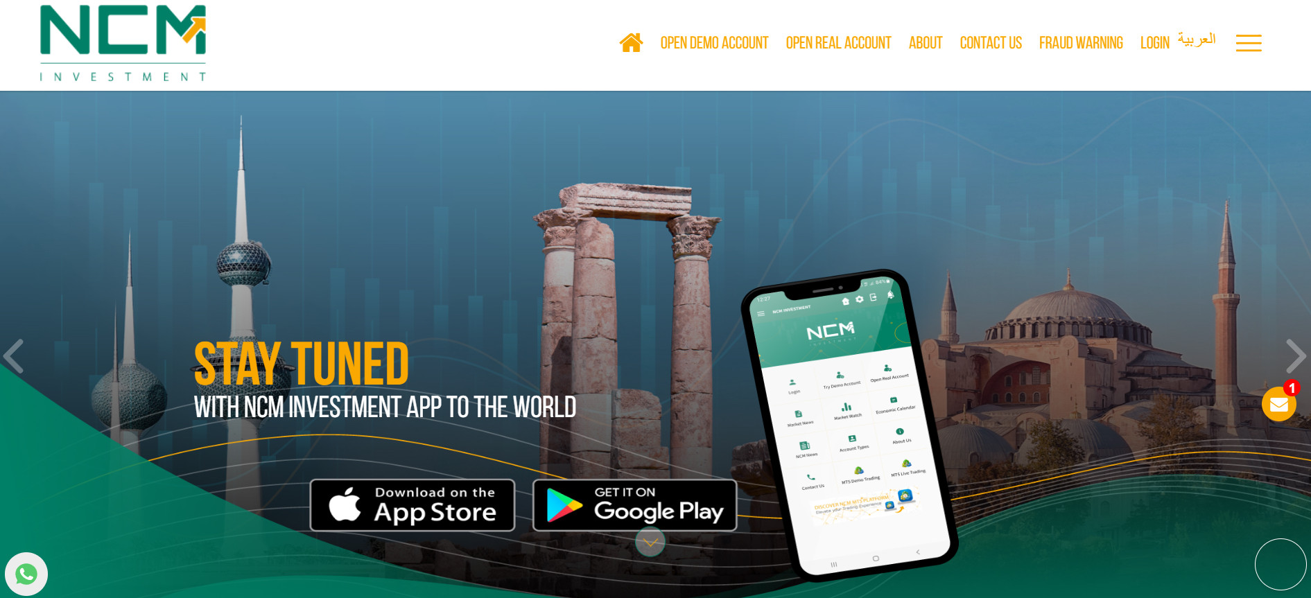 NCM Investment Website Review