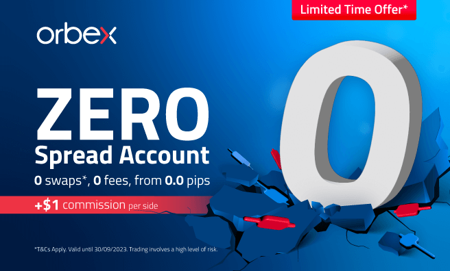 Orbex Launches New ZERO Spread Trading Account