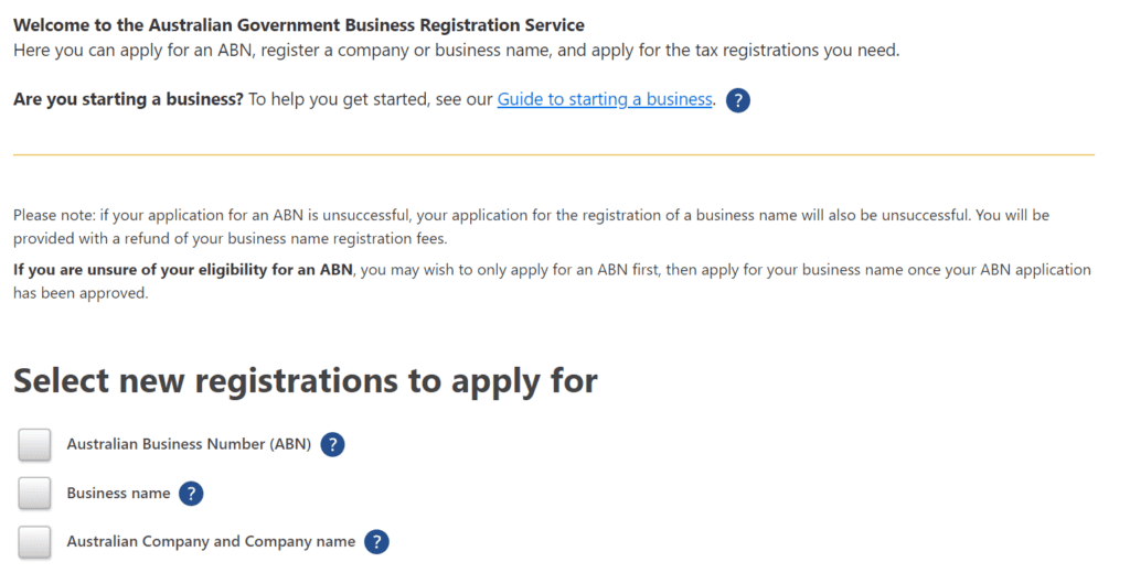 ASIC Application Process