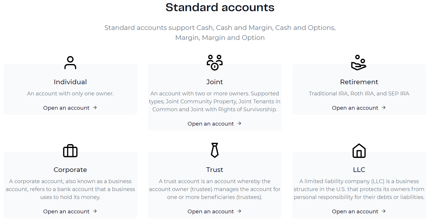 Lightspeed Review Account Types