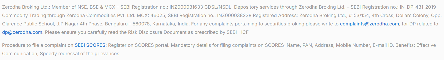 Zerodha License Review