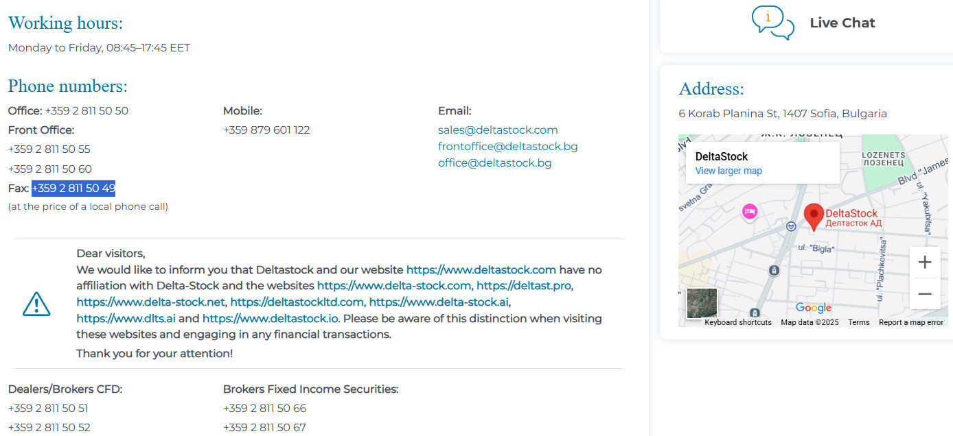 DeltaStock Customer Support Review