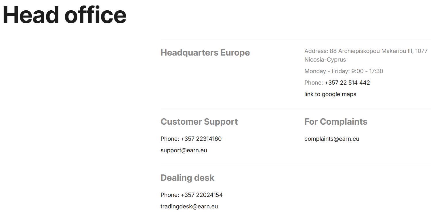 Earn Support Review