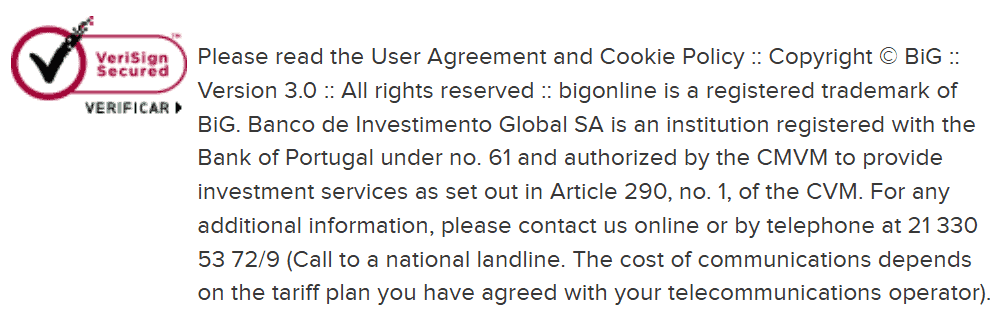 BiG License Review