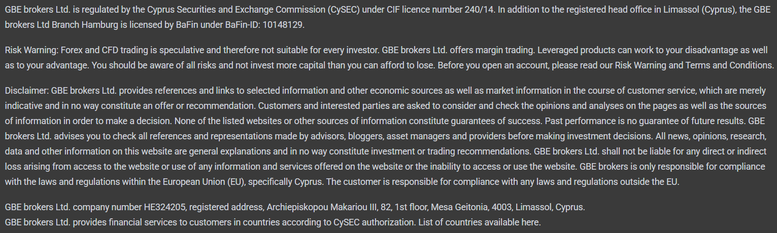 GBE Brokers License Review