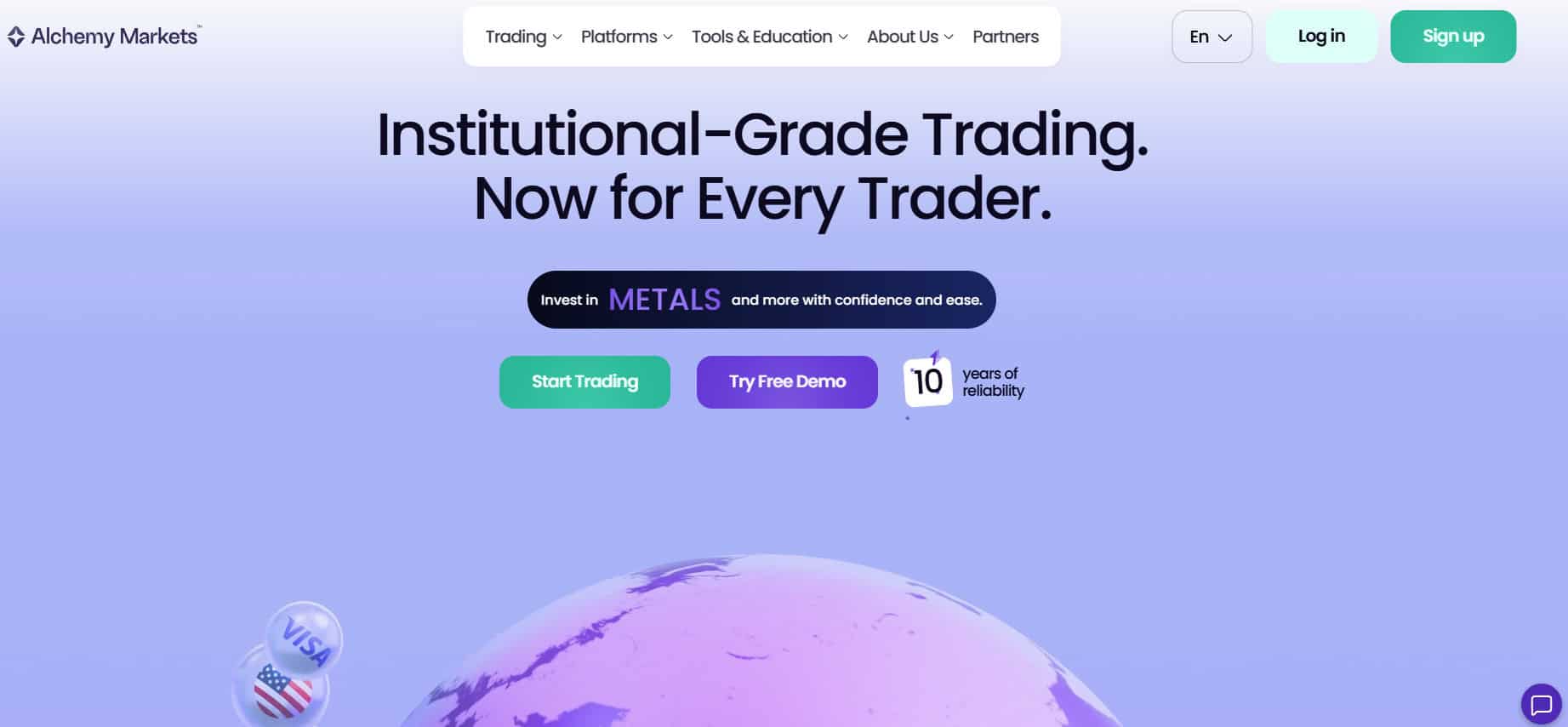 Alchemy Markets Website Review