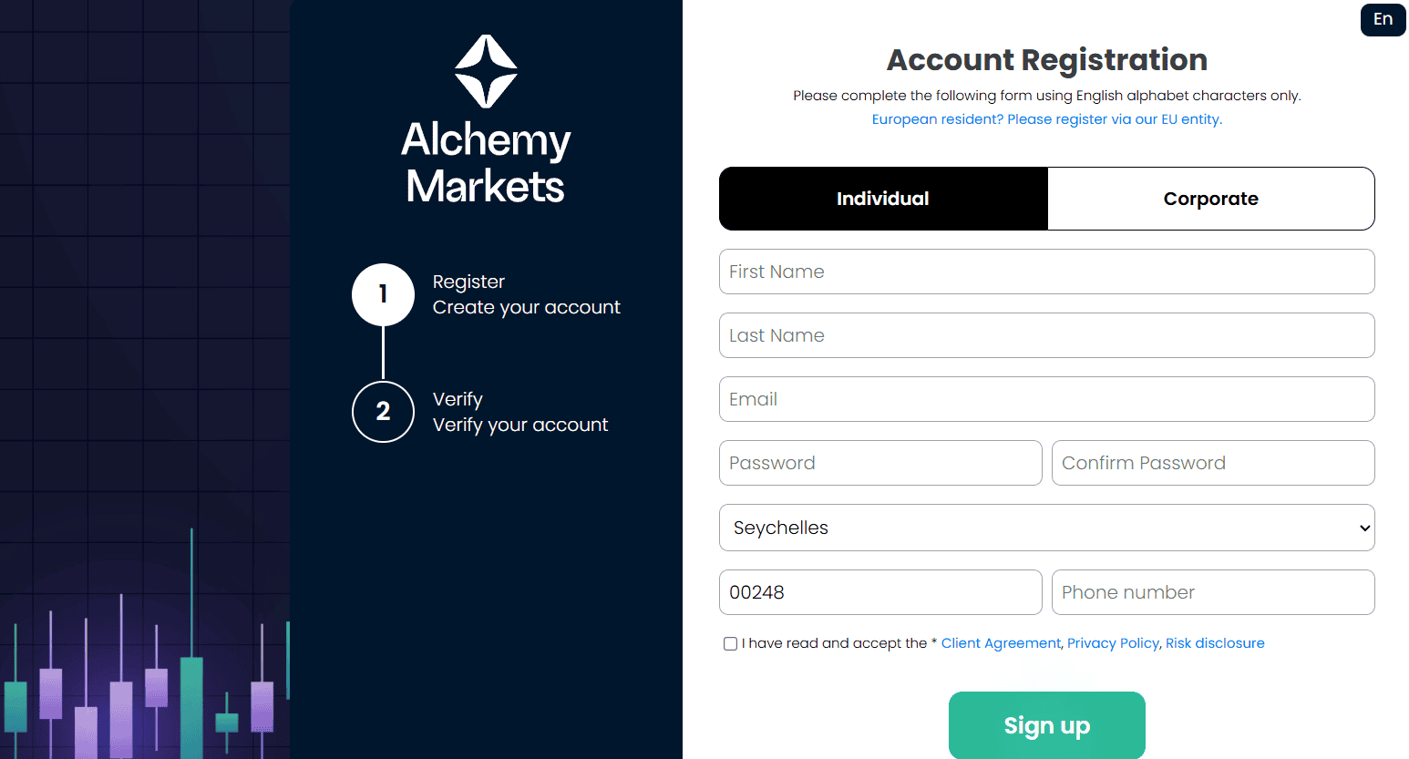 Alchemy Markets Account Opening Review