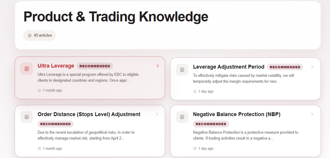 EBC review education